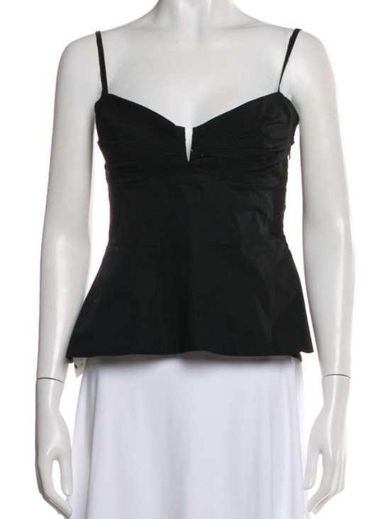Goop Tops - G. Label by Goop Women's Black Spaghetti Strap Top 10